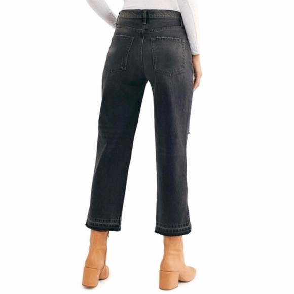 NWT Free People Lita Jeans Crop High Waisted - Picture 3 of 11